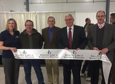 Ribbon Cutting Ceremony for Syracuse Label & Surround Printing image