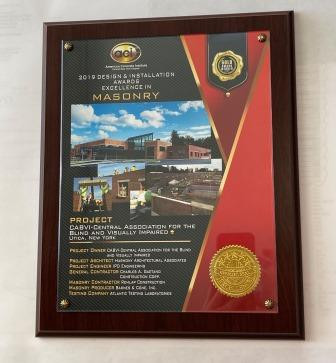 Charles A Gaetano Construction Corporation was part of the team that received a Gold Award from the American Concrete Institute  image