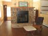 Mitchell Residence Free Standing Stone Fireplace