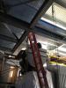 Colgate University-Heating Plant Modernization Steel Erection Around Set Boiler